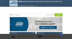 Desktop Screenshot of amsabuyersguide.com