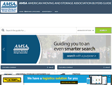 Tablet Screenshot of amsabuyersguide.com